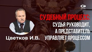 Цветков И.В. О работе судебной системы и роли представителя в ней