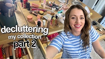 Makeup Declutter FINALE / PART 2: Foundation, Blush, Bronzer, & more!