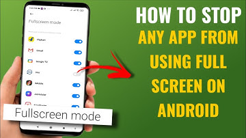 How to Stop Any App from Using Full Screen on Android | Ft. Poco | English