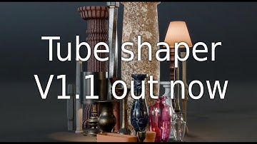 Blender - Tube shaper V1.1 out now