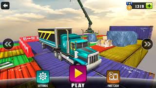 Impossible Truck Tracks Drive - Level 16 Walkthrough - Android Gameplay | Droidnation screenshot 5