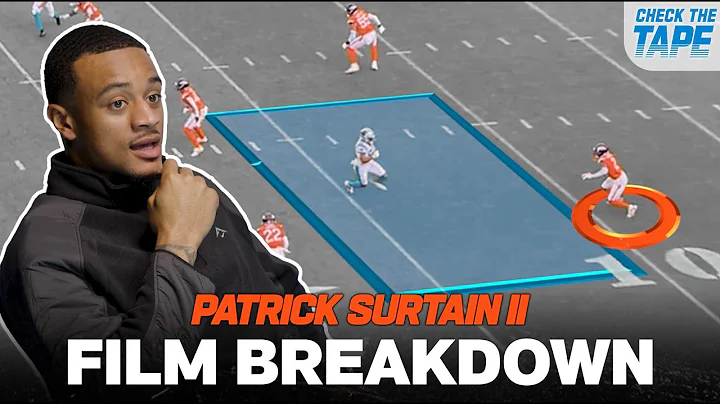 Patrick Surtain Breaks Down the SECRET To Shutting Down Wide Receivers | Check the Tape