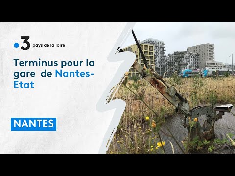 La fin de l'emprise ferroviaire sur le site de la gare de l'Etat à Nantes