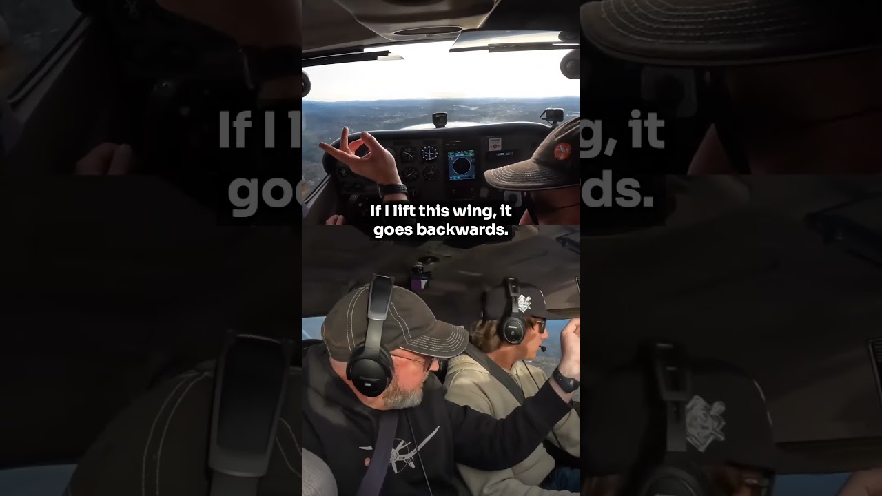 ✈️ What does the rudder really do? Video by learnthefinerpoints 