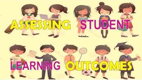 PRINCIPLES OF GOOD PRACTICE IN ASSESSING LEARNING OUTCOMES