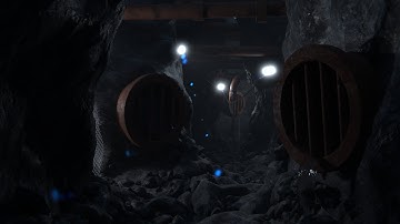 Underground Cave 4K EEVEE animation - Blender 2.90 alpha