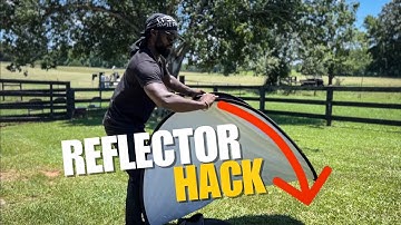 Folding a Large Reflector the Easy Way (Photography & Filmmaking)