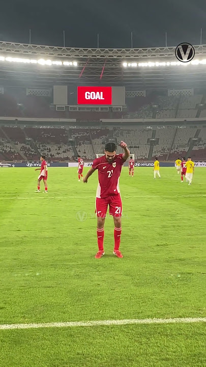 Aksi Selebrasi Pacu Jalur/Aura Farming dari Jens Raven🔥 #vivagoal #timnasindonesia #sepakbola