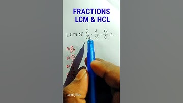 Hcf And Lcm Math Trick | LCM & HCF | Aptitude Trick | Division Trick| Math Classes RRB #shorts