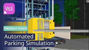 Automated Parking Simulation | PTV Vissim | Product Demo