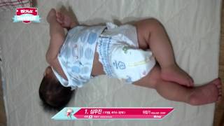 심우진 아기_하기스 챔피언십_뒤집기 종목 (Huggies Championship_Rolling over)