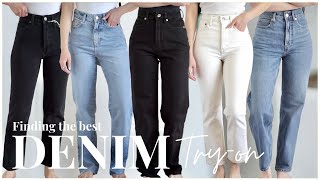 FINDING THE BEST JEANS 15 PAIRS | ARITZIA, EVERLANE, REFORMATION screenshot 4