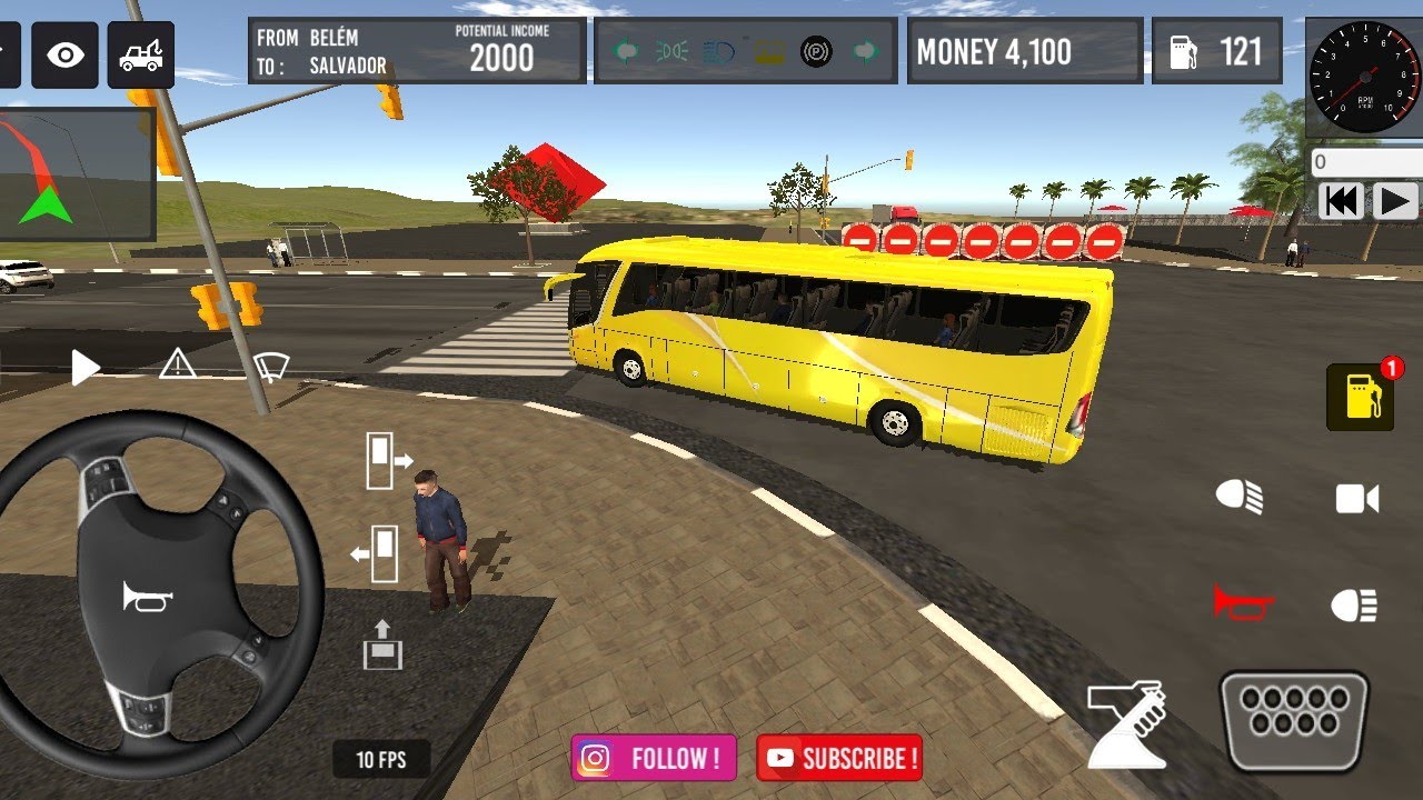 BRASILIAN BUS SIMULATOR ANDROID GAME.🏁🏁 - YouTube