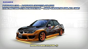 [湾岸ミッドナイト5DX] スバル インプレッサ  WRX STI (GDB-F) / RCRC + ZM5th Project