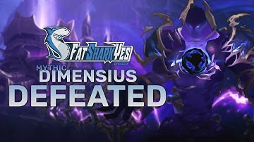 FatSharkYes vs. Mythic Dimensius, the All-Devouring - Brewmaster Monk PoV