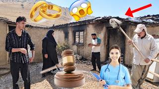 😱🏡Mahin's house caught fire! Shahab helped her as Bagher and Javad clashed over the land in chaos!!
