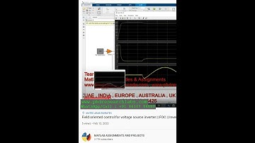 Field oriented control for voltage source inverter _ FOC _ Inverter _ Field oriented control