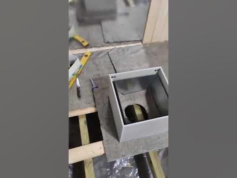 Проходной узел в бане - YouTube