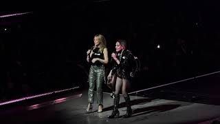 Madonna and Kylie Minogue Sing Together on Stage for the Very First Time