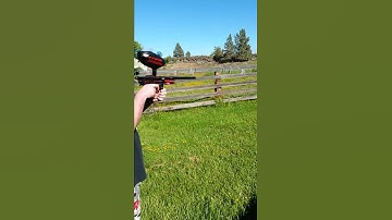 Stained works Autococker shooting