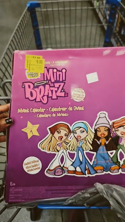 Bratz Adveng calendar/eye shadow pallete!! $60 to $9!! #walmartclearence #walmarthaul #walmart#toys