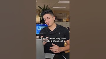 Introverts when they have to make a phone call