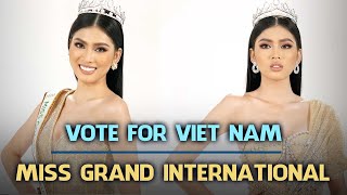 Á hậu Ngọc Thảo xinh đẹp tại đường đua Miss Grand International 2020