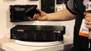 Latest from Gefen CES 2013 - 4x4 HDMI Matrix with HDBaseT and four included receivers