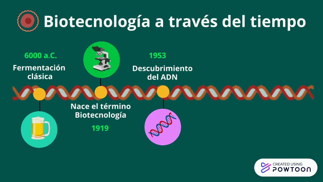 Línea de tiempo Biotecnología - YouTube