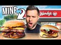 CAR COOKING: Max vs. Baconator (sleepover at Wendy's)