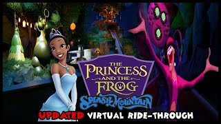 Splash Mountain Princess and the Frog Overlay Updated Virtual Ride Through