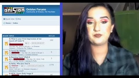 Regina and Onision Forums : Is There Distribution?