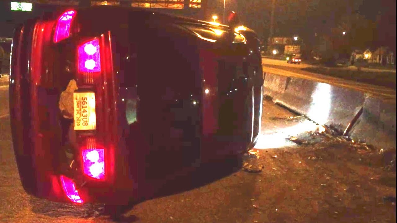 Rollover MVA On the Northloop Fwy YouTube