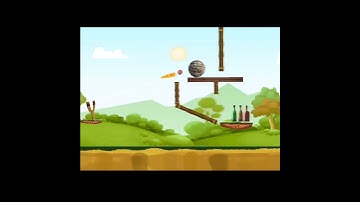 botal giraya wala game level 38 /// knock Down Bottles game /// #shorts #knockdownbottles