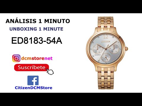 ED8183-54A Revisión 1 Minuto Unboxing 1 Minute