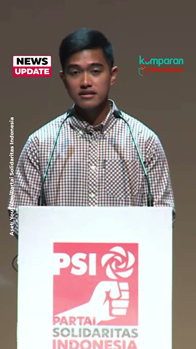 Pidato Kaesang
