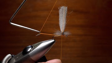 Parachute Hackle Method - "Finish on Post"
