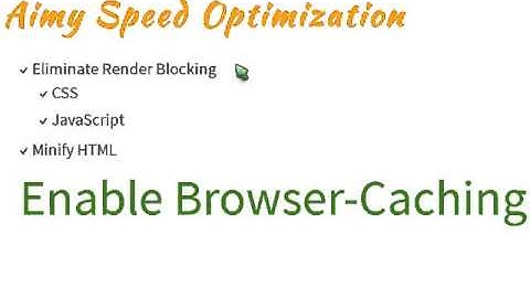 Speed up your Joomla! Website with Aimy Speed Optimization