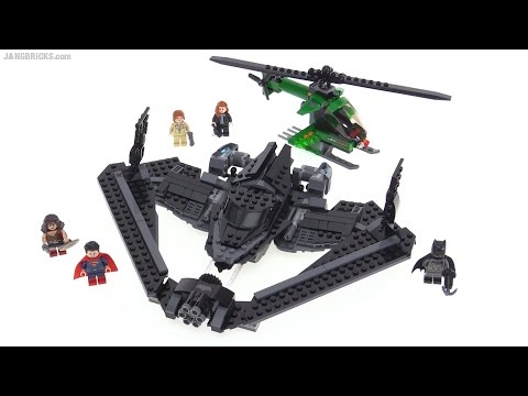 Top 90+ imagen lego batman vs superman batwing