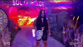 Jaimezer on X: Solo Sikoa made his NXT Debut at #HalloweenHavoc! #WWENXT  #TheUsos #TheBloodline @WWESoloSikoa #WWE  / X