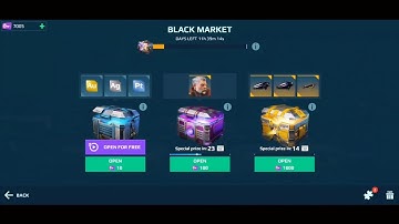 War Robots: Black Market Keys Opening In My Baby Account 😍