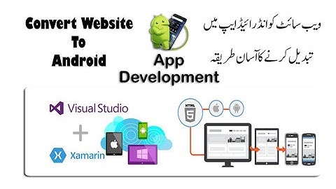 Xamarin 02: Easy Website To Android app #androiddeveloper #androidstudio #webview