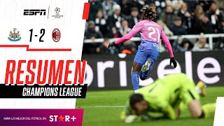 Thumbnail for ¡EL ROSSONERO DEJÓ A LAS URRACAS CON LAS MANOS VACÍAS! | Newcastle 1-2 Milan | RESUMEN