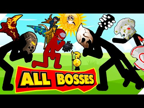 Видео: LVL ВСЕ БОССЫ ИГРЫ ( Boss : Griffon, The Kai Rider ) ! Stick war legacy