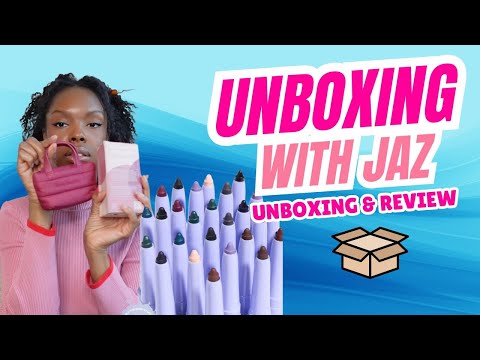 Rare Beauty Minis & Kosas Soulgazer Gel Liners - Unboxing with Jaz
