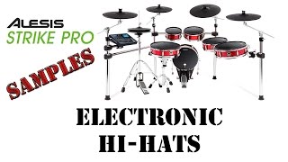 Alesis Strike Pro Samples - Electronic Hi Hats  Samples