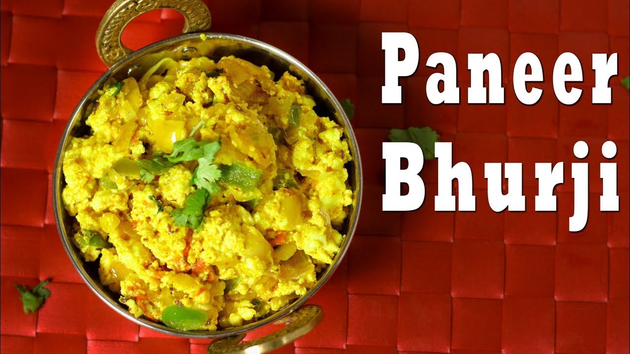 How To Make Paneer Bhurji