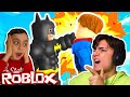 İLK DEFA ROBLOX OYNADIM !! ENES İLE ROBLOX (SUPERMAN VS BATMAN) !!!