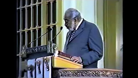 Dr. William A. Jones Jr. Preaching "Clergy In Conflict"