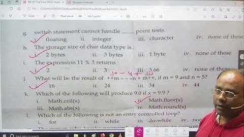 ICSE 9TH COMPUTER FINAL EXAM 2023 -2024